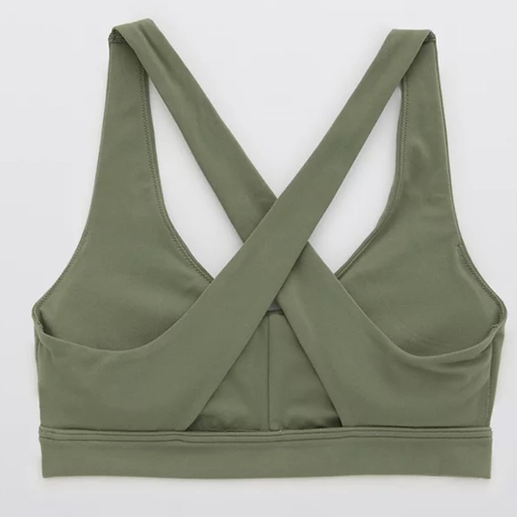 OFFLINE By Aerie Real Me Ruched Sports Bra NWT - Picture 5 of 5